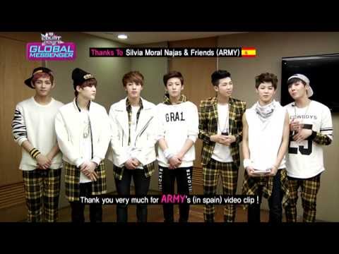 M COUNTDOWN EP.357 Gobal Messenger - THANK YOU MESSAGE from BTS!