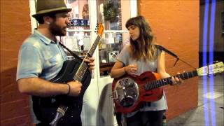 Shine Delphi &amp; Sierra Elizabeth Ferrell play LIVE in the French Quarter, 3-18-2015