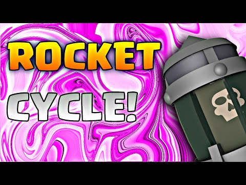 ROCKET CYCLE DECK BE LIKE | ROCKET CYCLE DECK CLASH ROYALE