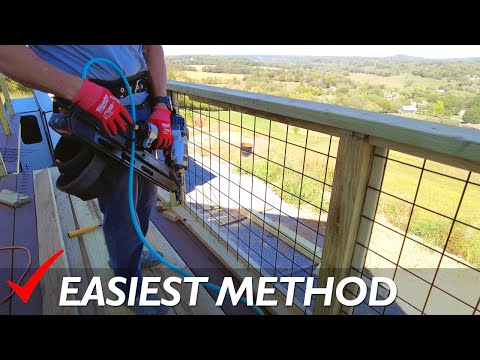 Wild Hog Wire Deck Railing