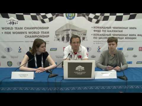 Round 5. Press conference with Michal Krasenkow, captain of Turkish men's team