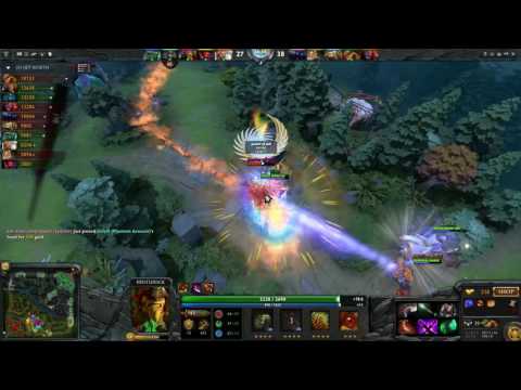 [Miracle] "Lion Mid Build Carry" vs [Cr1t] Pudge [Moon] BB Pubstyle Gameplay Dota 2