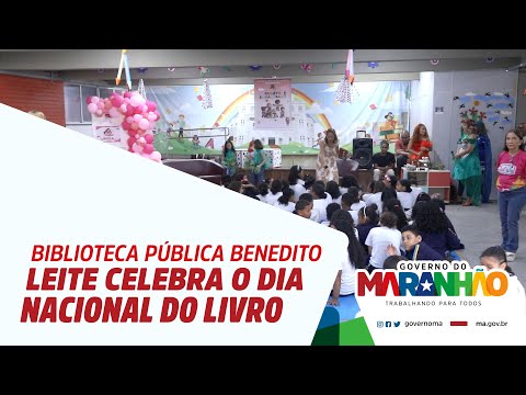 Biblioteca Pública Benedito Leite celebra o Dia Nacional do Livro com várias atividades
