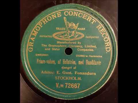 Gustav Fonandern- Friare-valsen (Kom Adolfina), 1909