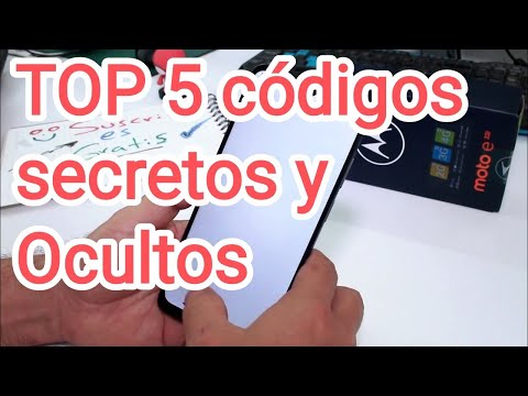 TOP 5 códigos secretos y Ocultos Motorola Moto E22i, E22 y E20 TIPS y TRUCOS