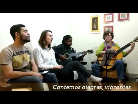 Cantemos alegres, vibrantes (ENTRADA DA BÍBLIA)