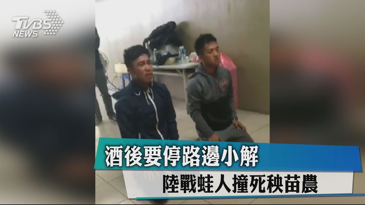 酒後要停路邊小解 陸戰蛙人撞死秧苗農