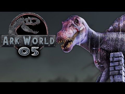ARK WORLD Jurassic Park Spino Jurassic World Ark Projekt - Ark Deutsch German #05