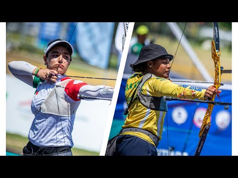 Ana Vazquez v Ane Marcelle Dos Santos – recurve women gold | Santiago 2022 PanAmerican Championships