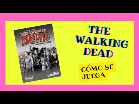 THE WALKING DEAD BOARD GAME CÓMO JUGAR EN ESPAÑOL