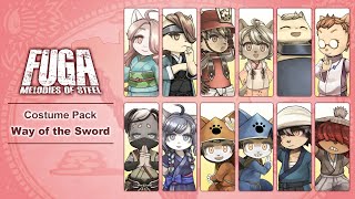 Watch and explore about Fuga: Melodies of Steel - Way of the Sword Costume Pack