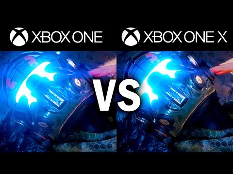 XBOX ONE X vs. XBOX ONE S COMPARISON [1080p Comparison]