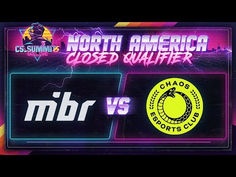 MIBR vs Chaos EC (Dust 2) - cs_summit 6 Online: NA Closed Qualifiers - Game 2