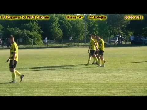 Skrót meczu: KS Żupawa - WKS Zabrnie (06.05.2018) Klasa "A" / 22.kolejka