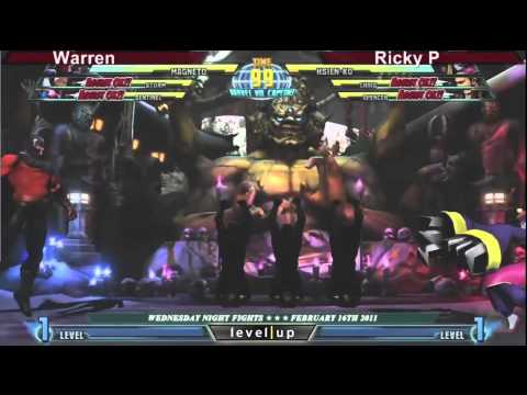 MvC3 LUS [3] - Warren vs Ricky P