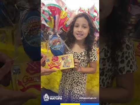 Páscoa Solidária leva alegria às crianças em Matupá