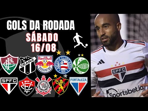 ALL THE GOALS FROM THE ROUND ON SATURDAY 16/08 FOR THE 2025 BRAZILIAN CHAMPIONSHIP. #football #go...