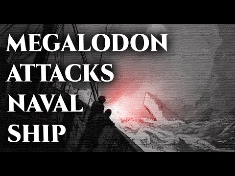 The Brutal Megalodon Attack on a U.S. Navy Ship in the Pacific Ocean, 1998