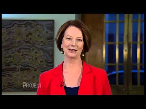 Will Ferrell Interviews Julia Gillard on The Project
