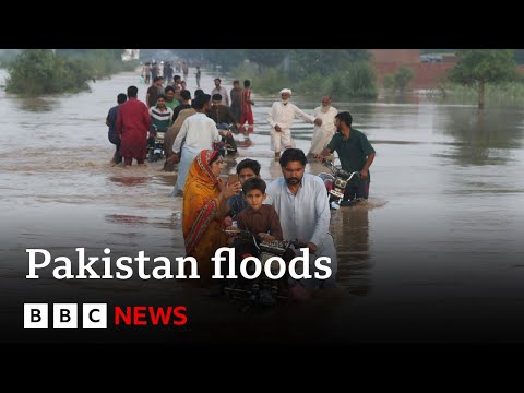 巴基斯坦部分地區遭受 "特大 "洪災，數千人撤離 | BBC News (Thousands evacuated as 'exceptionally high' flooding devastates parts of Pakistan | BBC News)