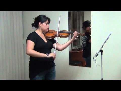 Cristina Mora Sánchez - Violin - YOA Audition 2013