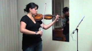 Cristina Mora Sánchez - Violin - YOA Audition 2013