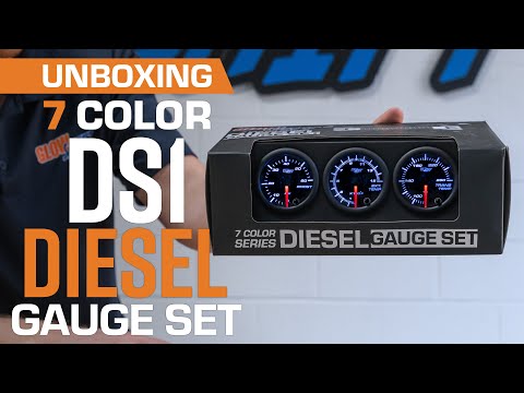 Unboxing | GlowShift 7 Color Series DS1 Triple Diesel Gauge Sets for Trucks