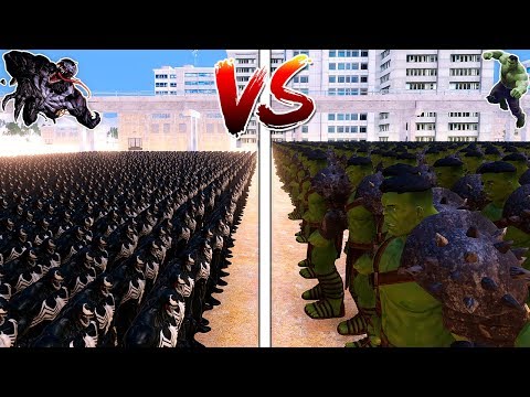 10.000 VENOM VS 10.000 HULK! 😱 - Süper Kahramanlar