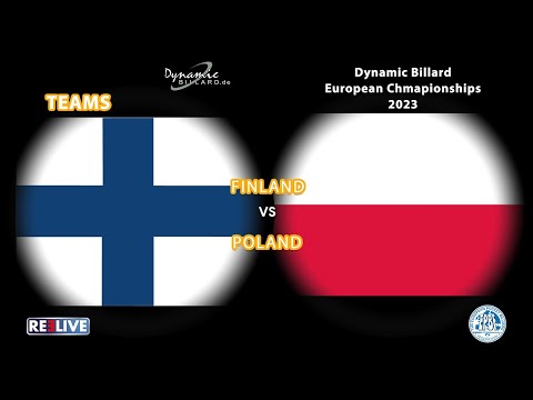 IMMONEN Mika vs SNIEGOCKI Mateusz TEAMS MEN Dynamic Billard European Championships Men 2023