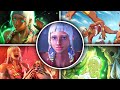 Street Fighter 6 ELENA World Tour All Cutscenes Arts Memories Max Level Bond Fighting Ground