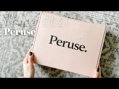 Peruse Unboxing November 2021