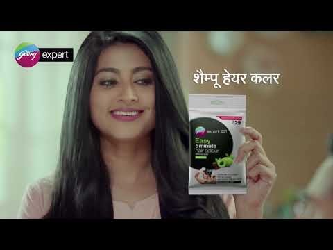Godrej Expert Easy 5 Minute Hair Colour | Shampoo hair colour