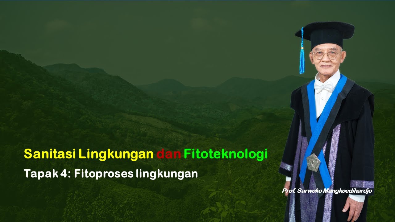 Tapak 4: Fitoproses lingkungan #profesor #sanitasi #lingkungan #fitoteknologi