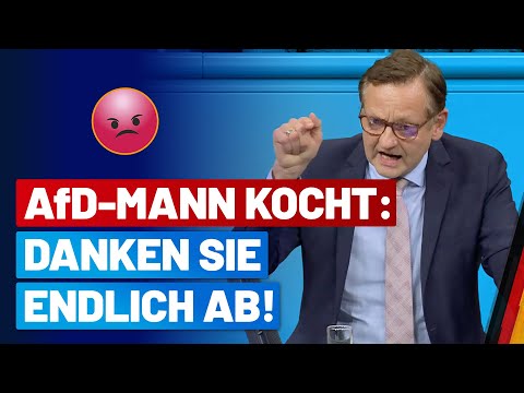 Kay Gottschalk kocht: Danken Sie endlich ab! - AfD-Fraktion im Bundestag