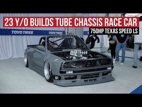 Tube Chassis LS-Swaped BMW E30 by Cameron Cocalis