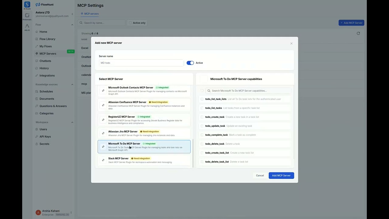 Thumbnail for Microsoft Planner MCP