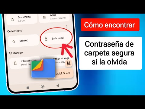 Carpeta segura de Google Files Olvidé mi contraseña | Recuperar o restablecer la contraseña de la