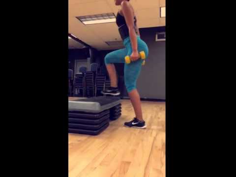 Yovanna Ventura Working Out