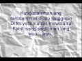 Paano na kaya - Bugoy Drilon (with lyrics )