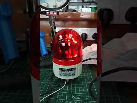 Bulb Revolving Warning Signal Light