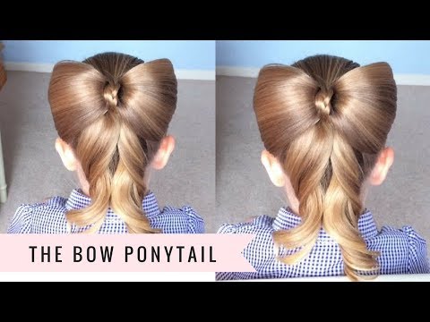 Bow Ponytail by SweetHearts Hair