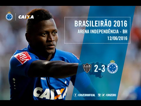 GOLS DE ATLÉTICO MG 2 x 3 CRUZEIRO BRASILEIRÃO 2016