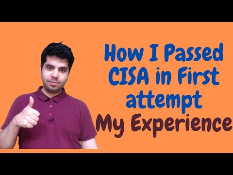How I passed CISA in First attempt (My Experience)