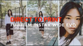Printing Digital Photos With The Instax Wide Evo - First Impressions