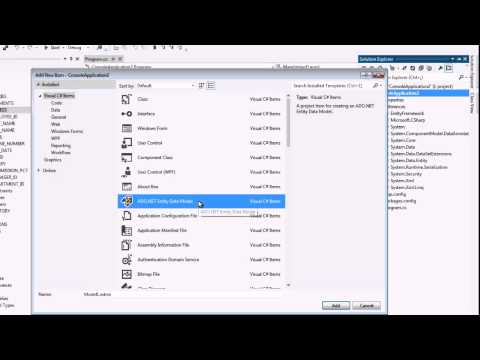 Oracle Integration with Visual Studio 2012