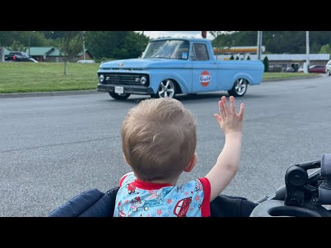 F100 Grand Nationals 2023. Trucks leaving out for Friday’s Cruise through the Smokies!