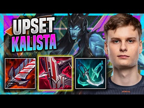 UPSET IS A MONSTER WITH KALISTA! - FNC Upset Plays Kalista ADC vs Kai'sa! | Season 11