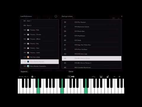 LayR Multi Timbral Synthesizer Quick Play Demo for the iPad - Mega Synth
