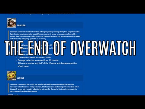 The WORST Patch In Overwatch History {Season 11 Mid Season Patch Notes}