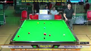 Siêu kinh dị : Đạt Ma Sư Phò đại chiến Hoàng Gia Lộc Đại Pháp Sư | Snooker Việt Nam Vòng 1 Năm 2025